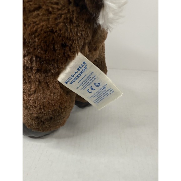 BUILD‎ A BEAR 18" Dasher Reindeer Christmas Plush Stuffed Animal, Green Eyes - Picture 8 of 9